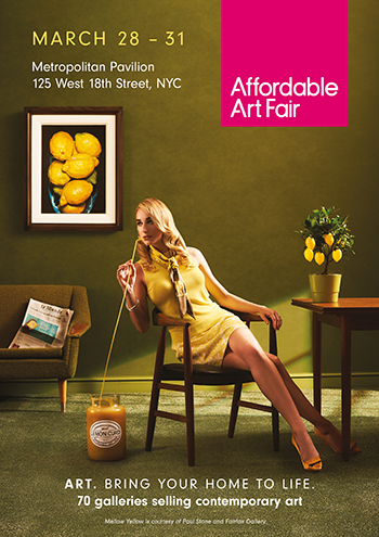 Affordable Art Fair New York City, spring 2019 campaign
