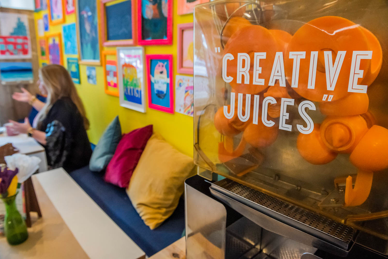 The Holly & Co cafe is the perfect spot to get those creative juices flowing